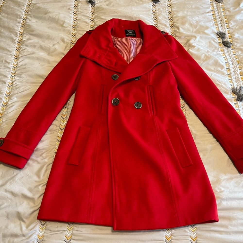 Zara peacoat size extra small